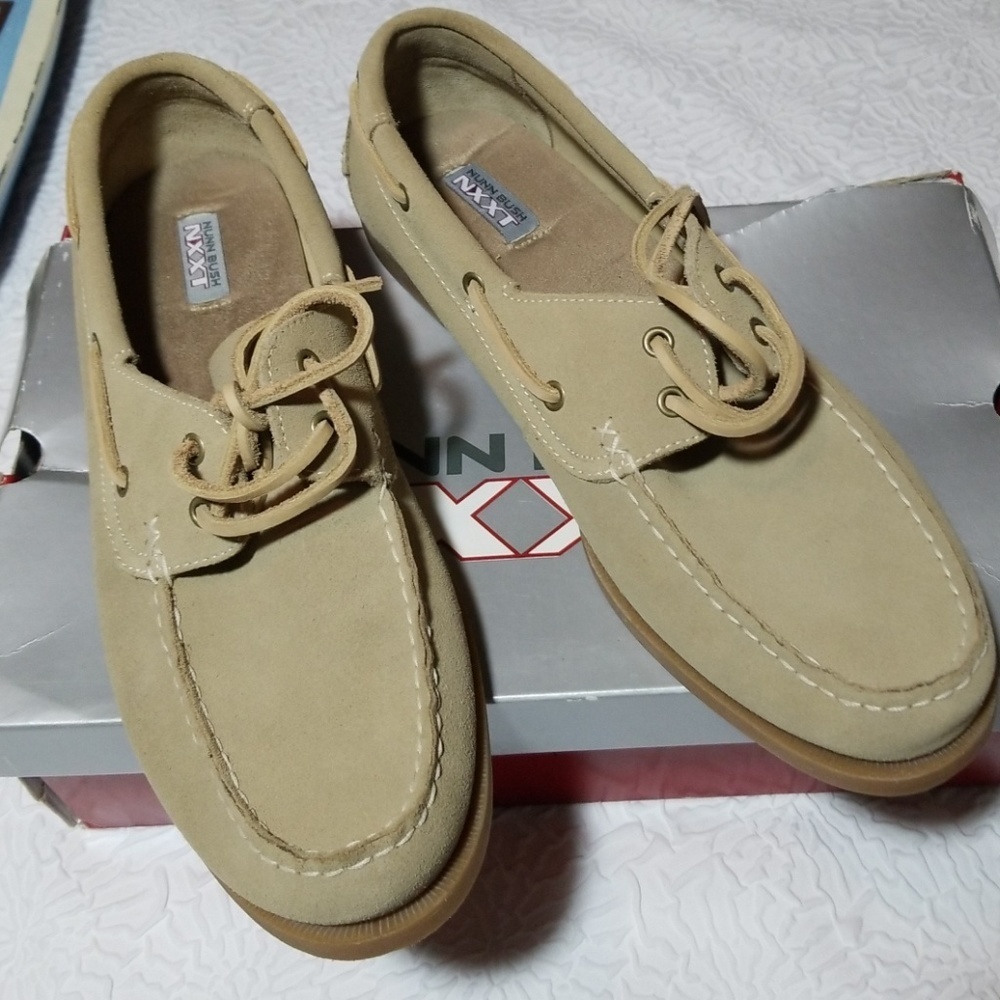 Nunn Bush NXXT Mike Men Suede Leather boat shoes